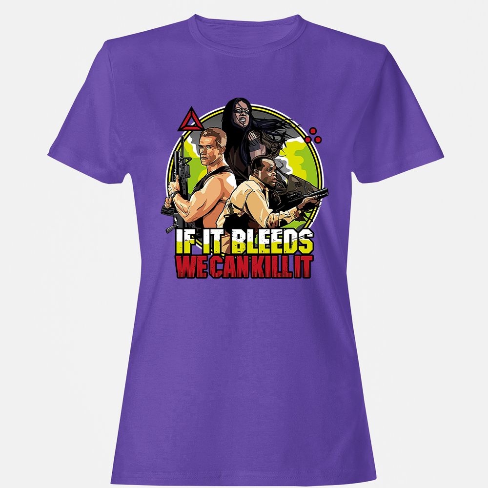Women's T-Shirt - 1PETHL95 - Purple - 12