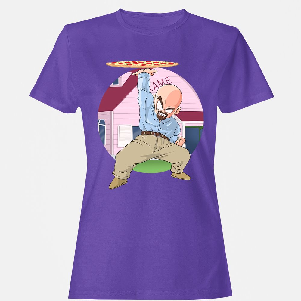 Women's T-Shirt - CUK166ZS - Purple - 12