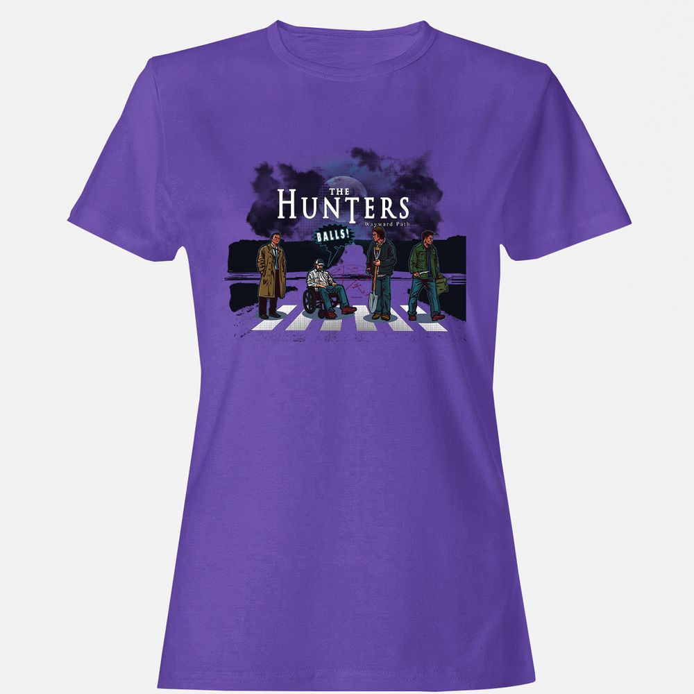 Women's T-Shirt - E6RH3PVZ - Purple - 12