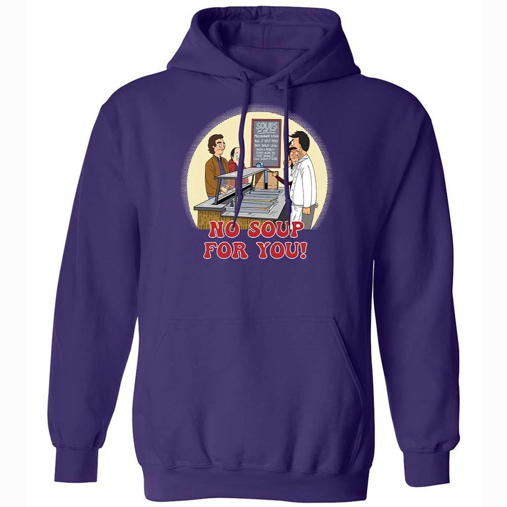Classic Unisex Hoodie - 2UDLKC23 - Purple - 12