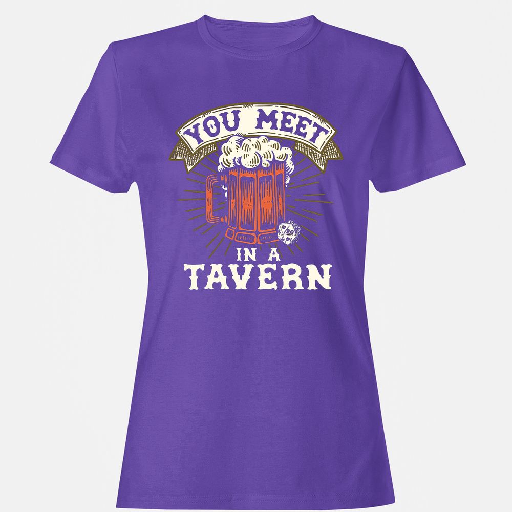 Women's T-Shirt - QRK7YEVS - Purple - 12