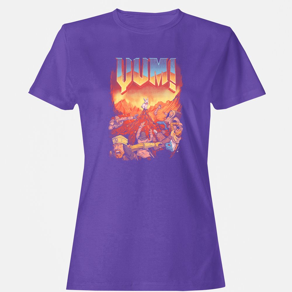 Women's T-Shirt - VTCD127N - Purple - 12
