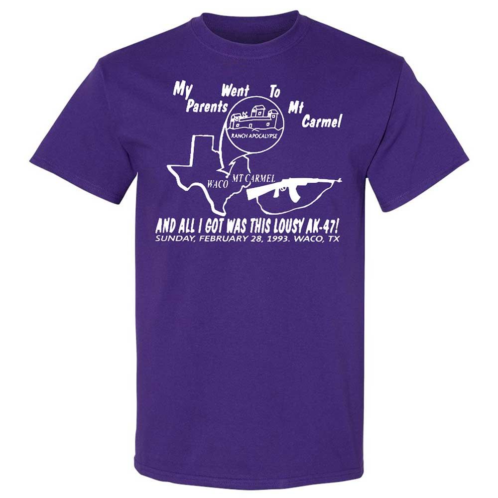 Classic Unisex T-Shirt - 1P2TVSZY - Purple - 12