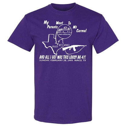 Classic Unisex T-Shirt - 1P2TVSZY - Purple - 12