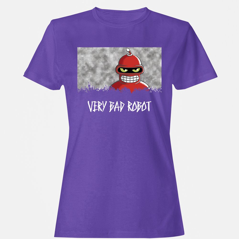 Women's T-Shirt - XTUFMZR7 - Purple - 12