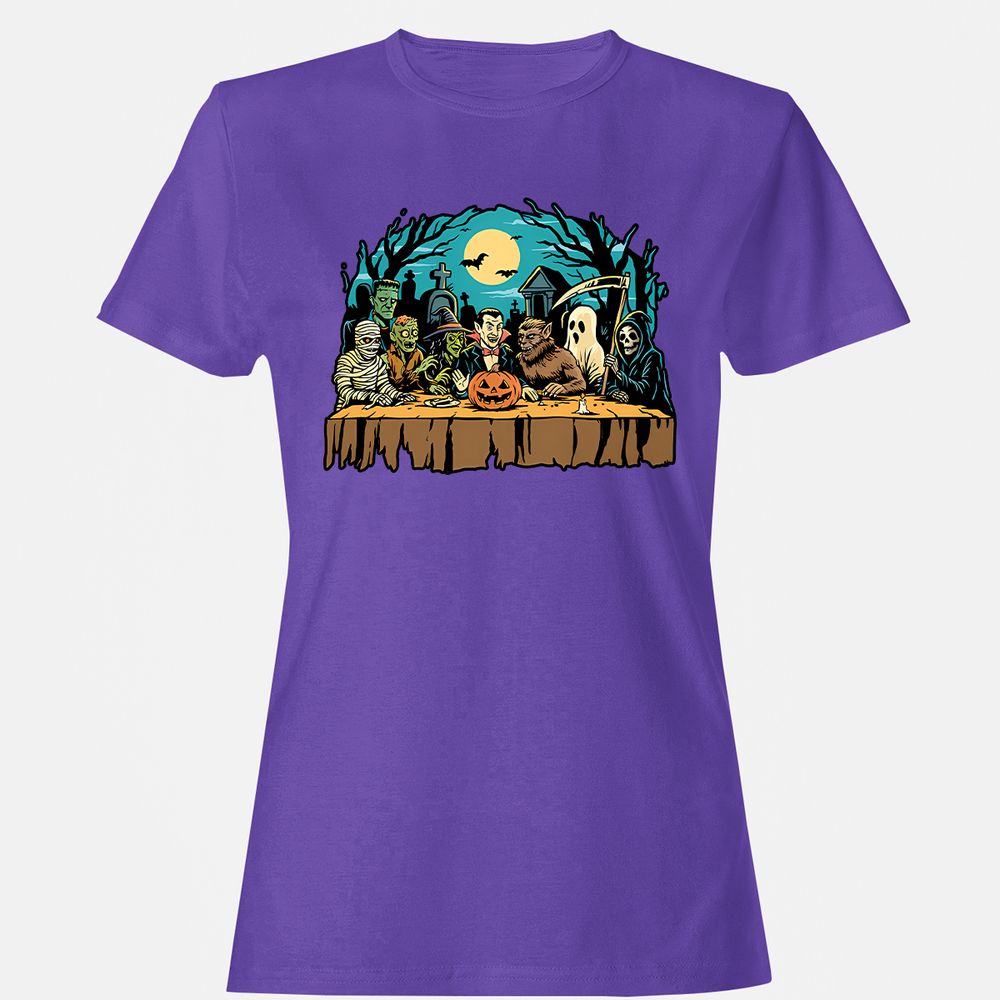 Women's T-Shirt - QVVYB6NU - Purple - 12