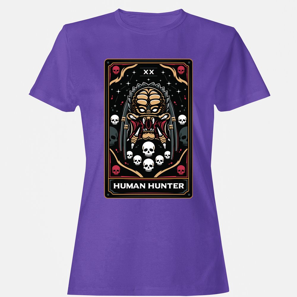 Women's T-Shirt - LKQ7PK6R - Purple - 12