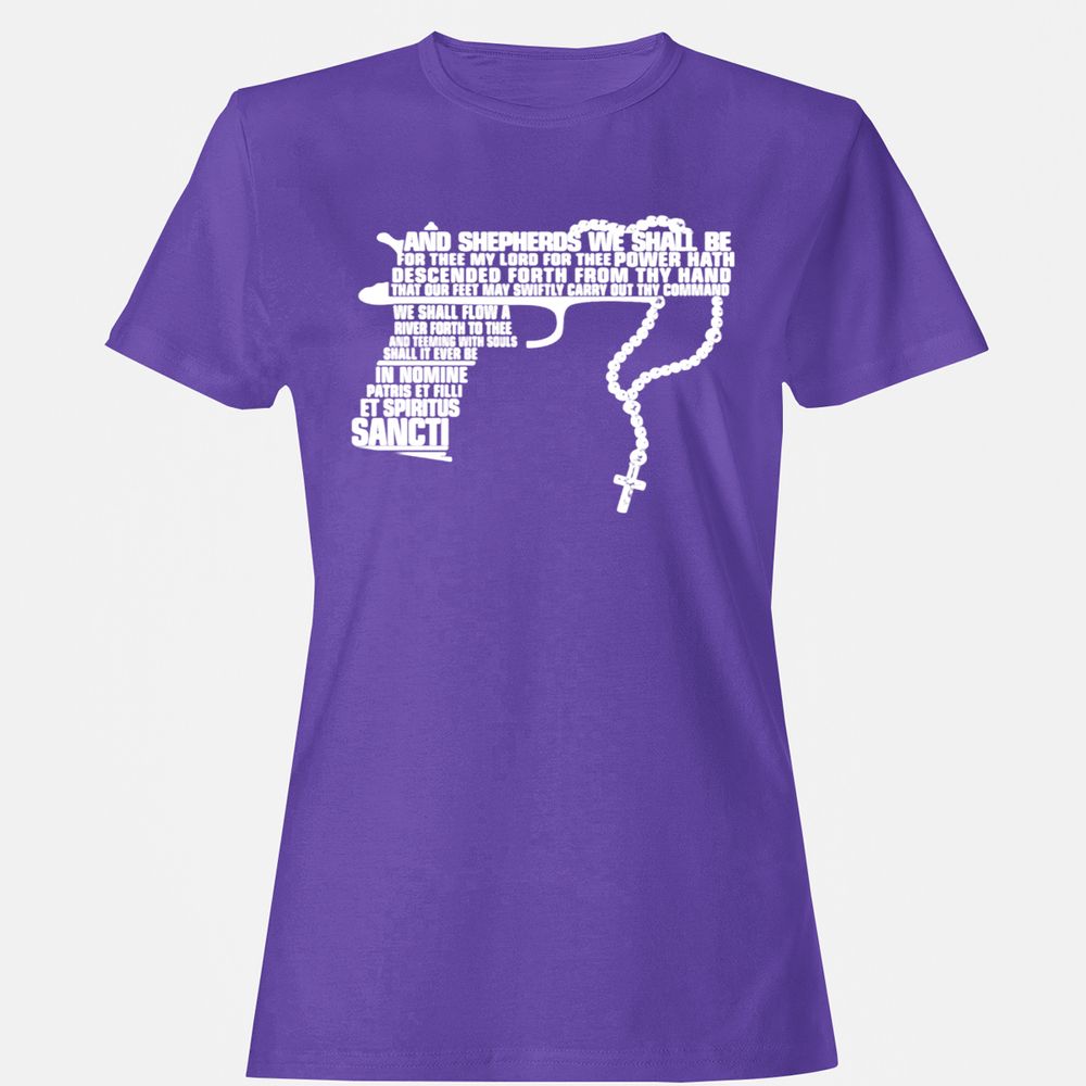 Women's T-Shirt - N7Z9SMMJ - Purple - 12