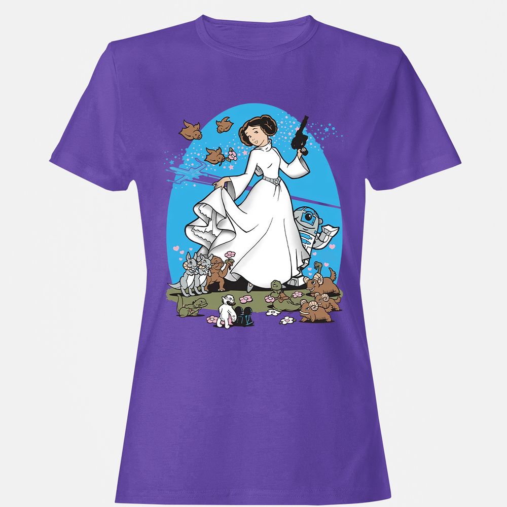 Women's T-Shirt - J4V6BR92 - Purple - 12