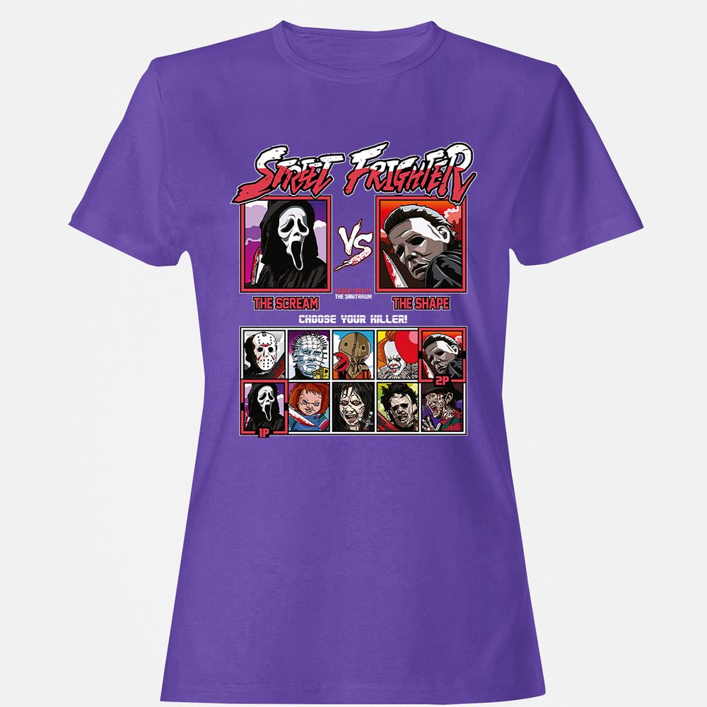 Women's T-Shirt - JDE7Y5QZ - Purple - 12