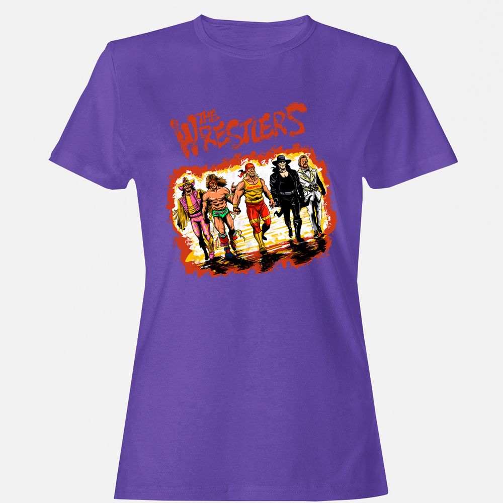 Women's T-Shirt - W8NRTR3V - Purple - 12