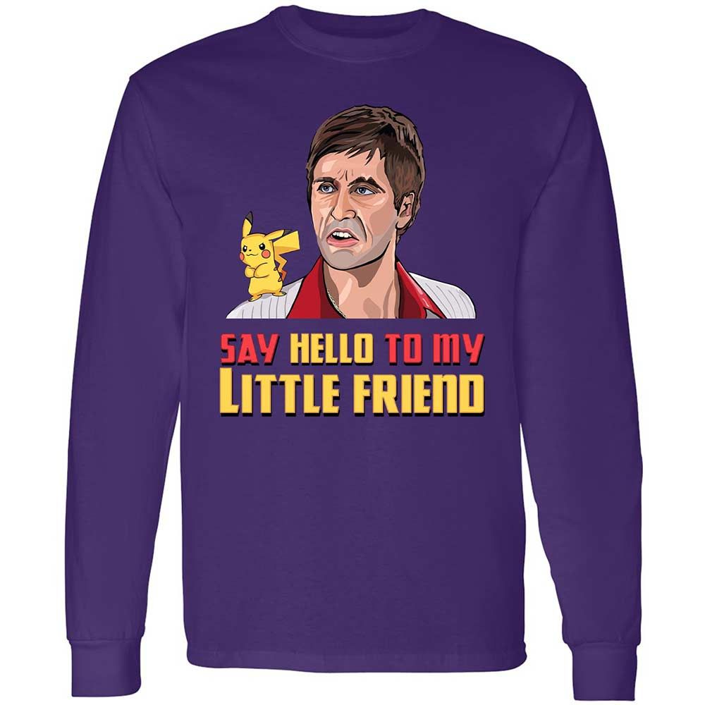 Long Sleeve T-Shirt - PVJX6CV3 - Purple - 12