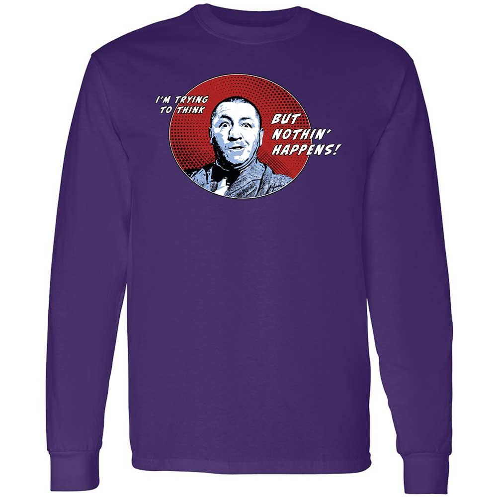 Long Sleeve T-Shirt - EGWHDEAH - Purple - 12