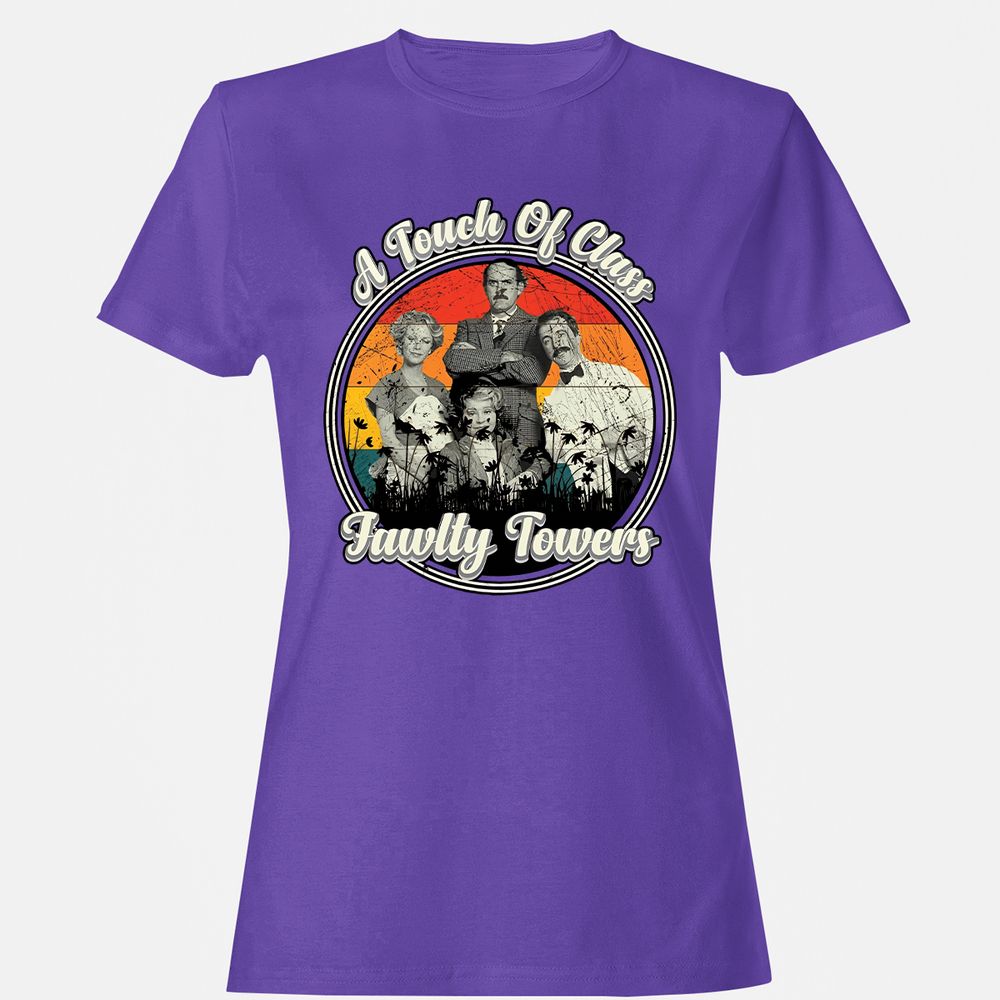 Women's T-Shirt - LNVHA5EQ - Purple - 12