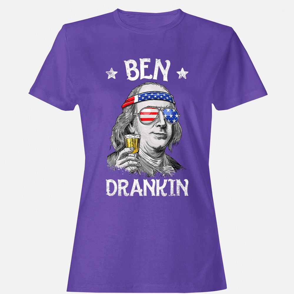 Women's T-Shirt - 6CH132KC - Purple - 12