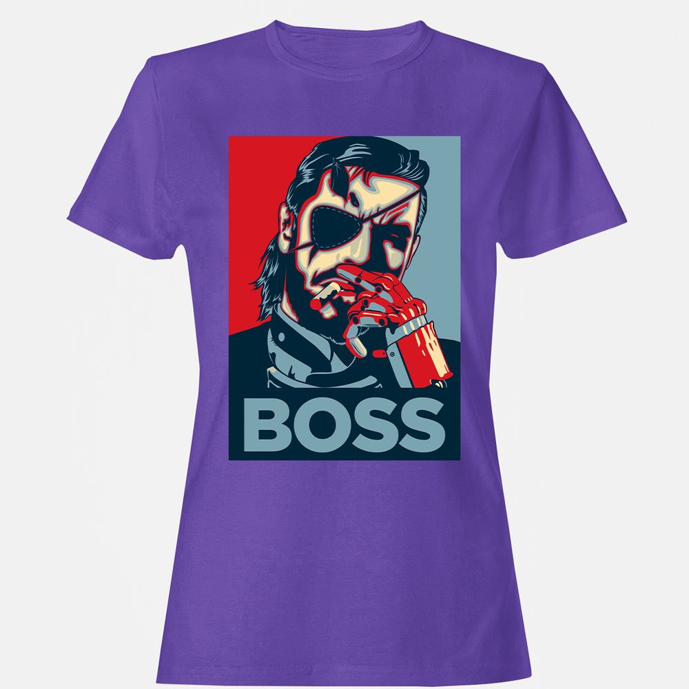 Women's T-Shirt - QHAM1MQZ - Purple - 12