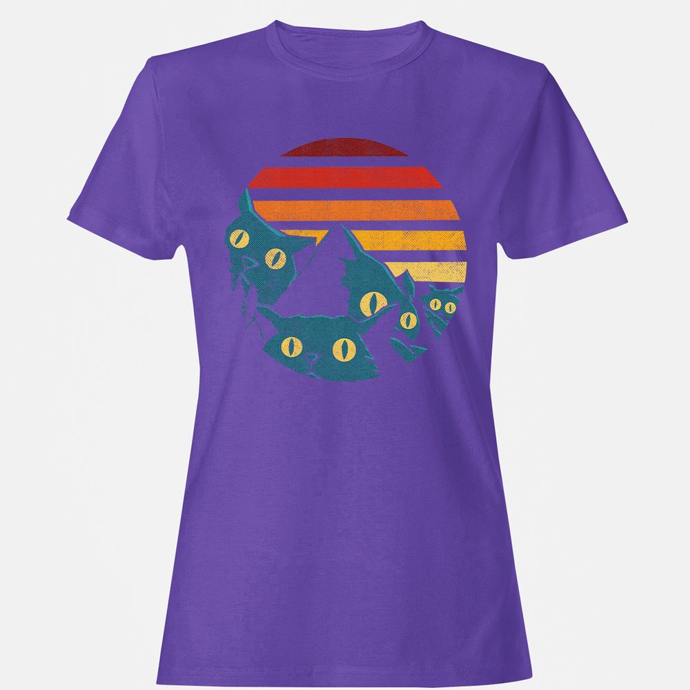 Women's T-Shirt - 37WL7XCP - Purple - 12