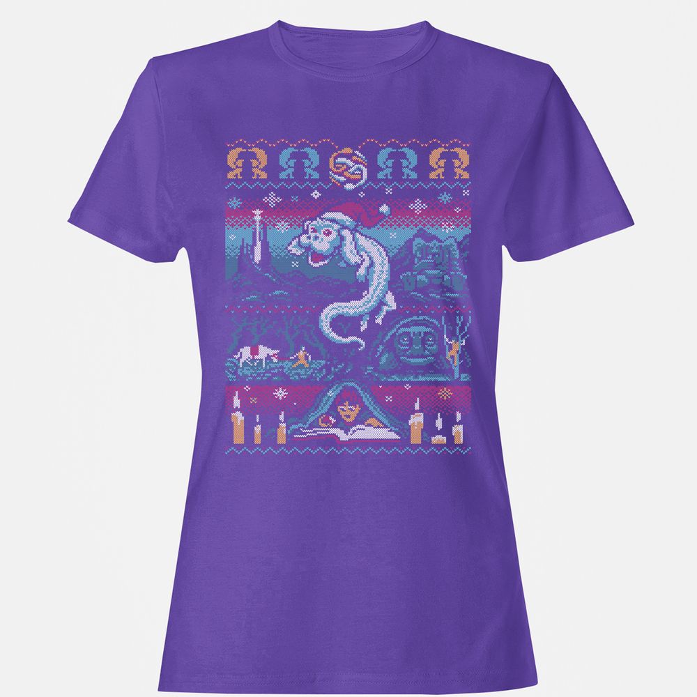 Women's T-Shirt - H5HSP89Q - Purple - 12