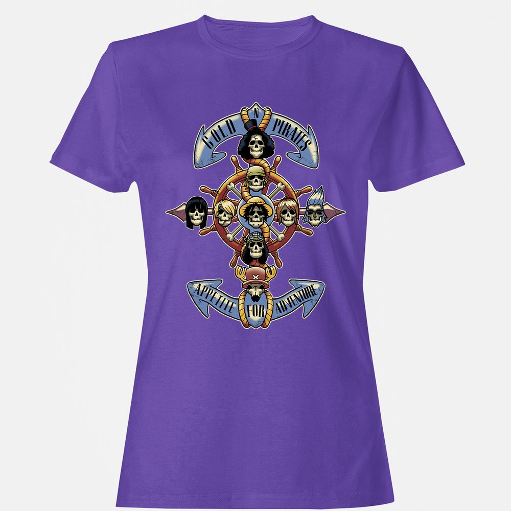 Women's T-Shirt - QKD6CBW2 - Purple - 12