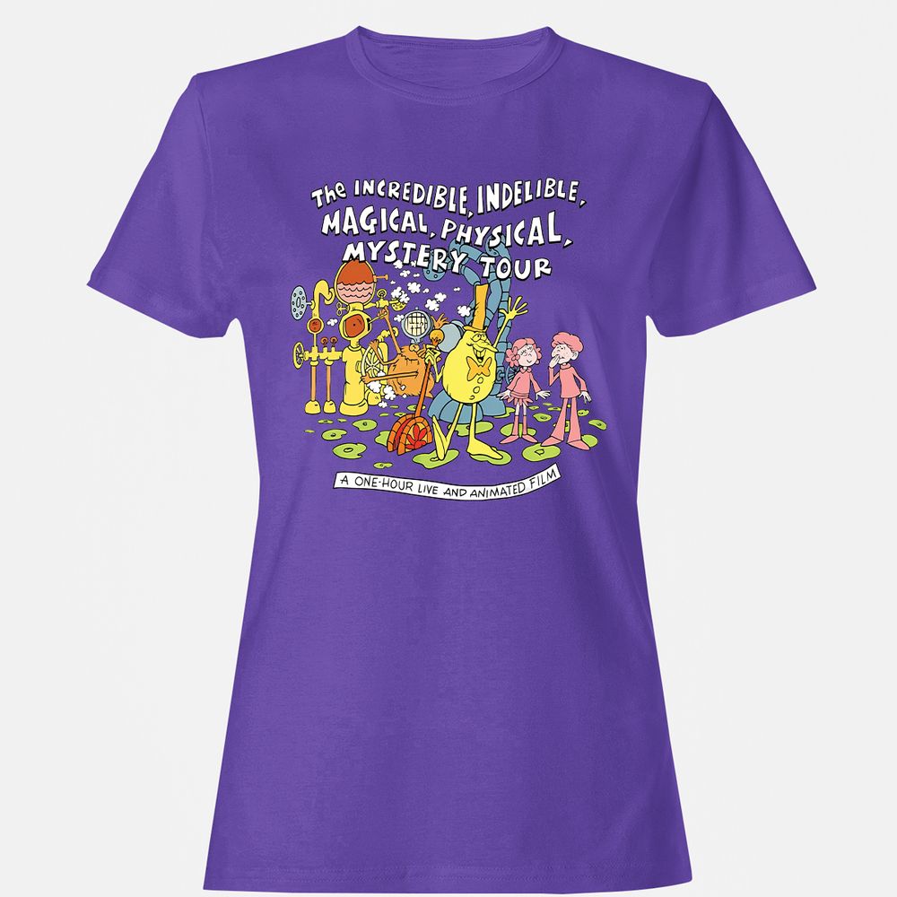 Women's T-Shirt - LQXR1VQR - Purple - 12