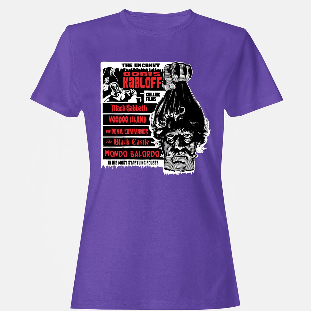 Women's T-Shirt - R4JYWJYS - Purple - 12
