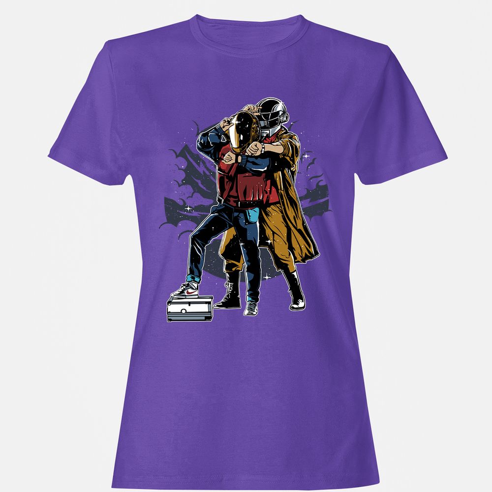 Women's T-Shirt - HQSN5DNE - Purple - 12