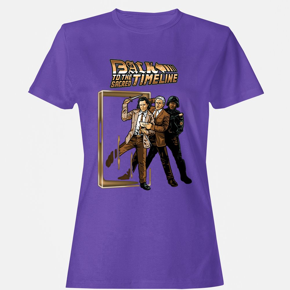 Women's T-Shirt - 5ZYWWG2Y - Purple - 12