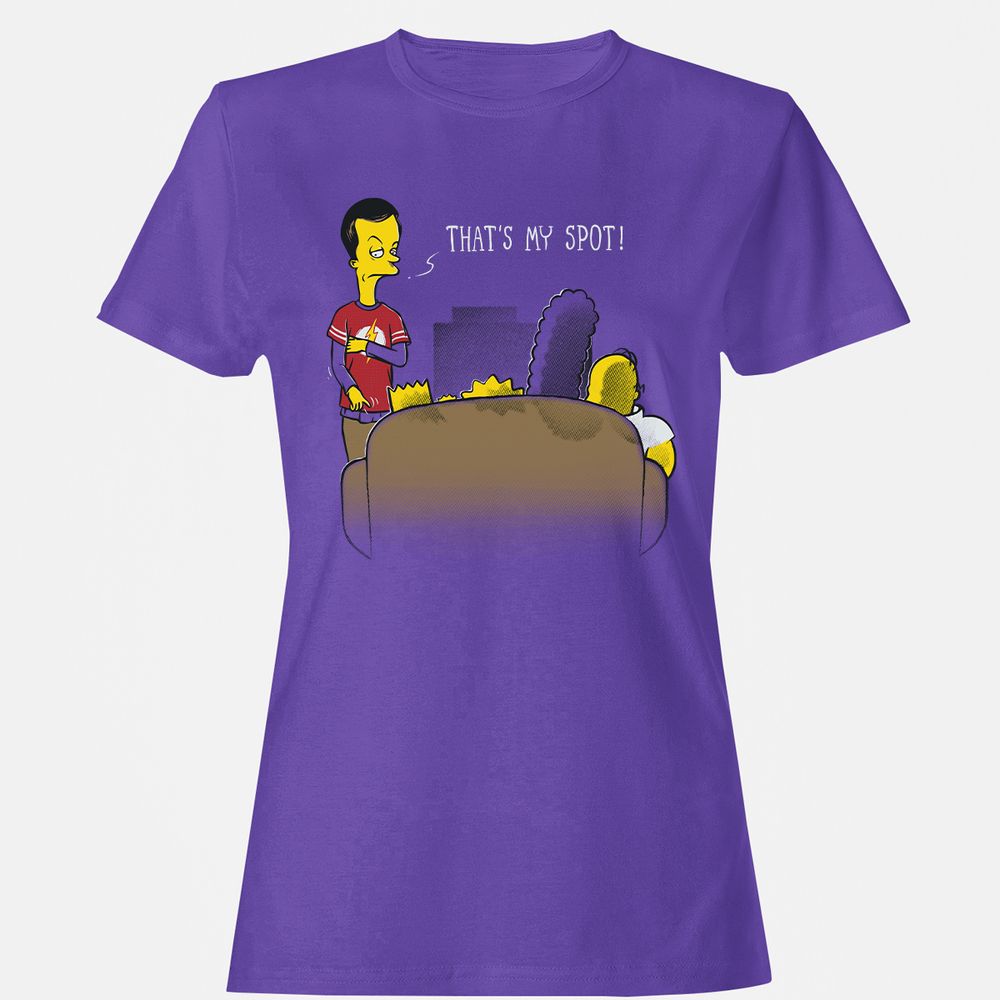 Women's T-Shirt - LZ5GBJ2P - Purple - 12