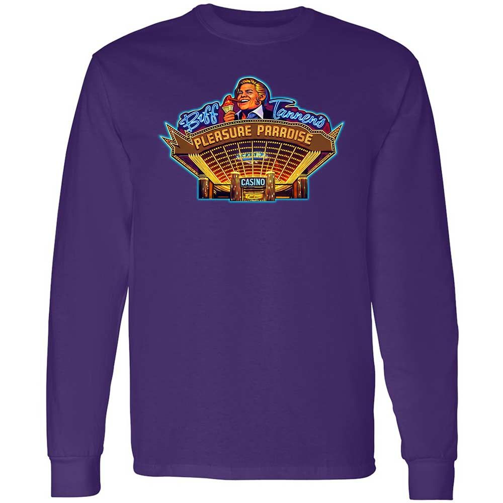 Long Sleeve T-Shirt - QN3WCYE3 - Purple - 12