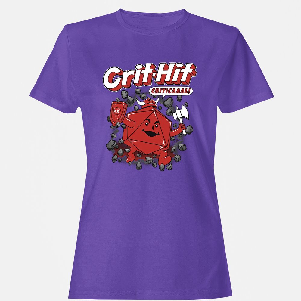 Women's T-Shirt - PLHYRL2Q - Purple - 12