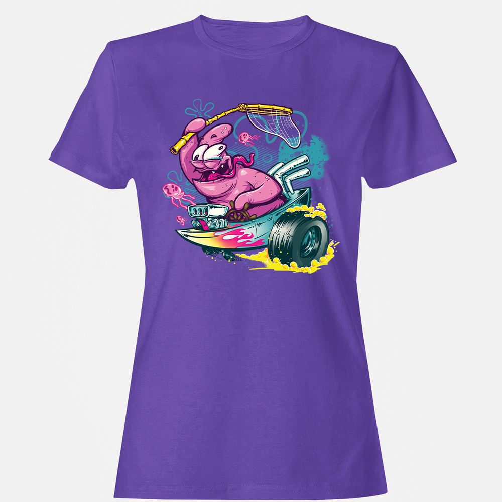 Women's T-Shirt - 4673XA99 - Purple - 12