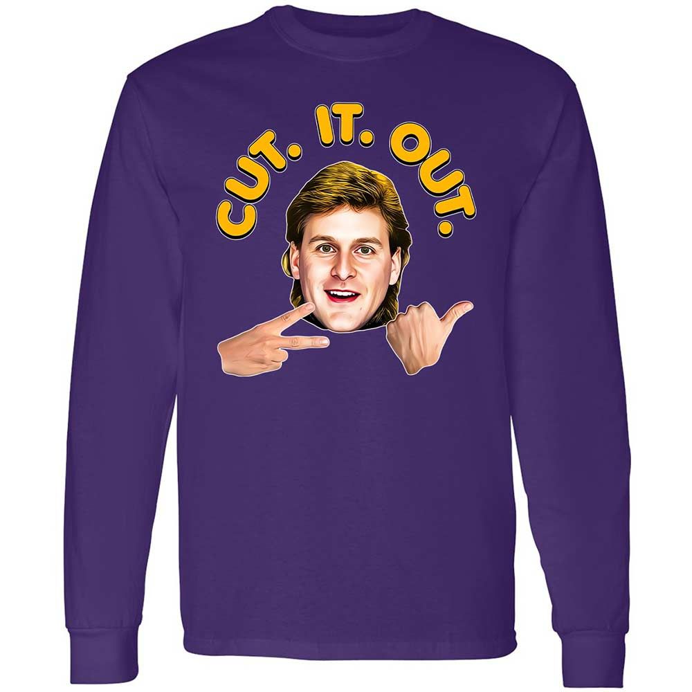 Long Sleeve T-Shirt - W8873ZR2 - Purple - 12