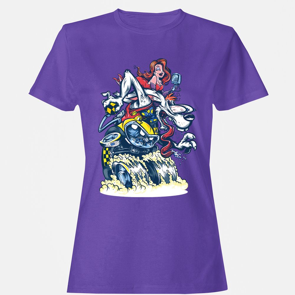 Women's T-Shirt - K7GMWAY3 - Purple - 12