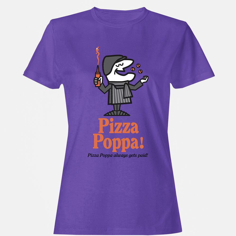 Women's T-Shirt - 4893RXPA - Purple - 12