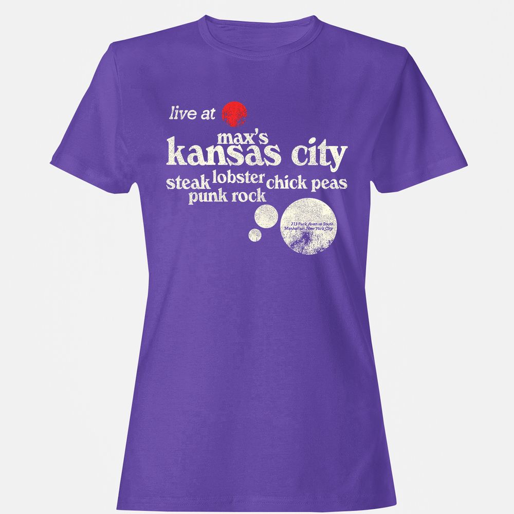 Women's T-Shirt - QFJVFUH9 - Purple - 12