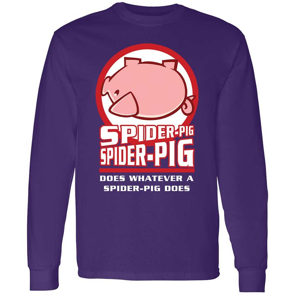 Spider-Pig, Spider-Pig - Purple - 12