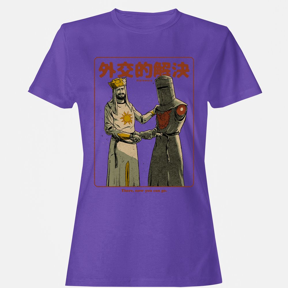 Women's T-Shirt - 7JH6FZ1H - Purple - 12