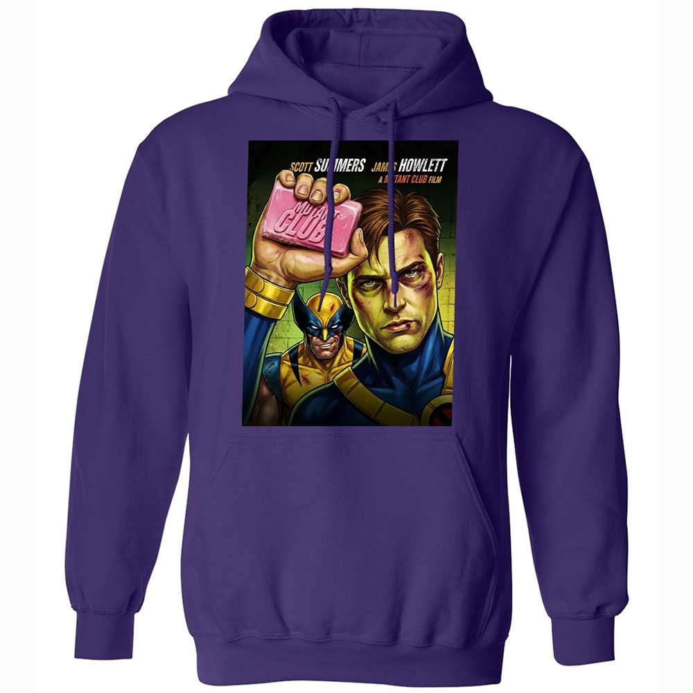 Classic Unisex Hoodie - 45RAN8Q9 - Purple - 12