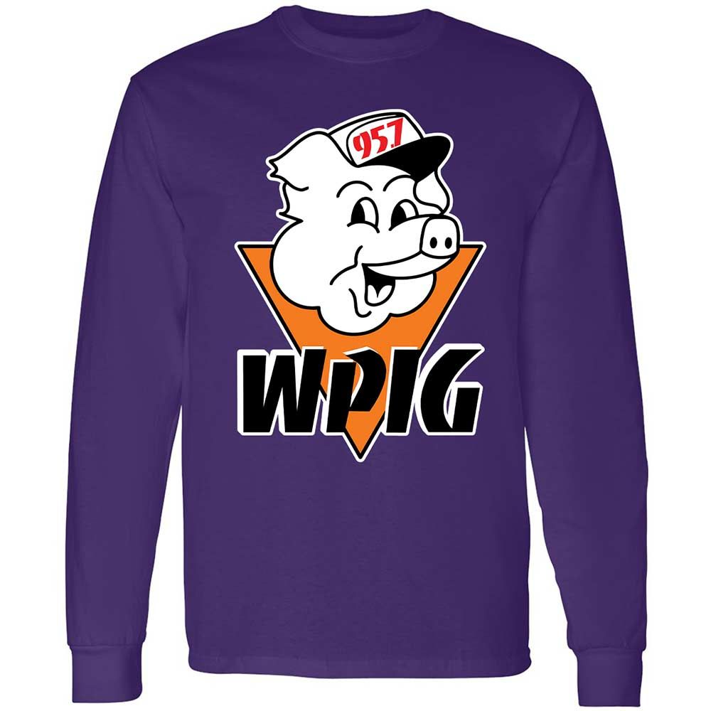 Wpig 95.7 Radio Station - Purple - 12