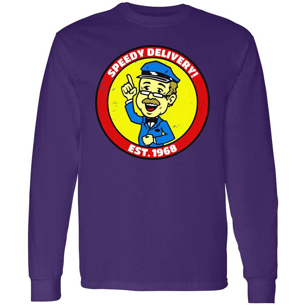 Long Sleeve T-Shirt - 7KGQ3SVL - Purple - 12