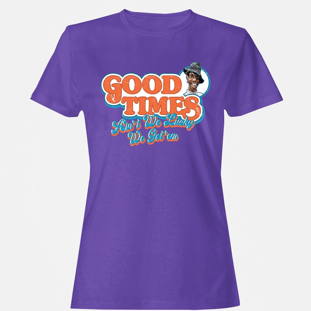 Women's T-Shirt - JK5EG4CK - Purple - 12