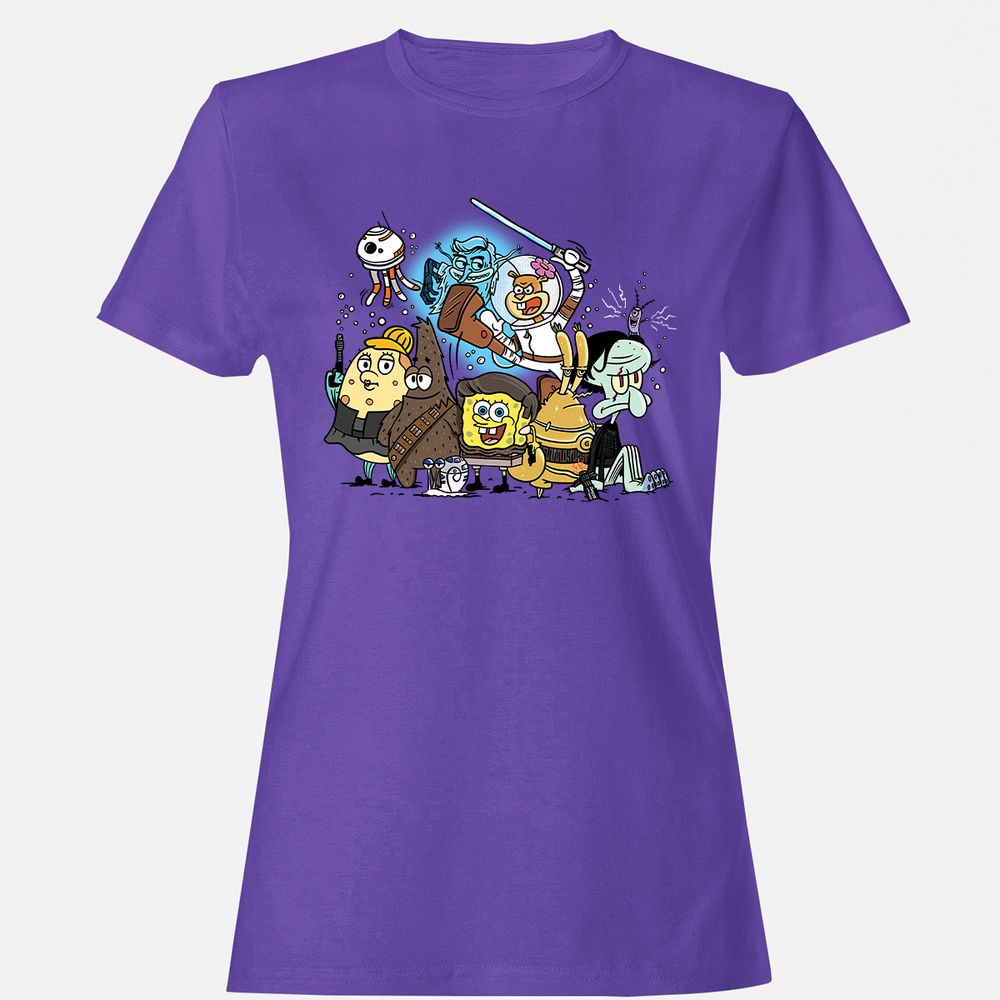Women's T-Shirt - KGRGAT36 - Purple - 12