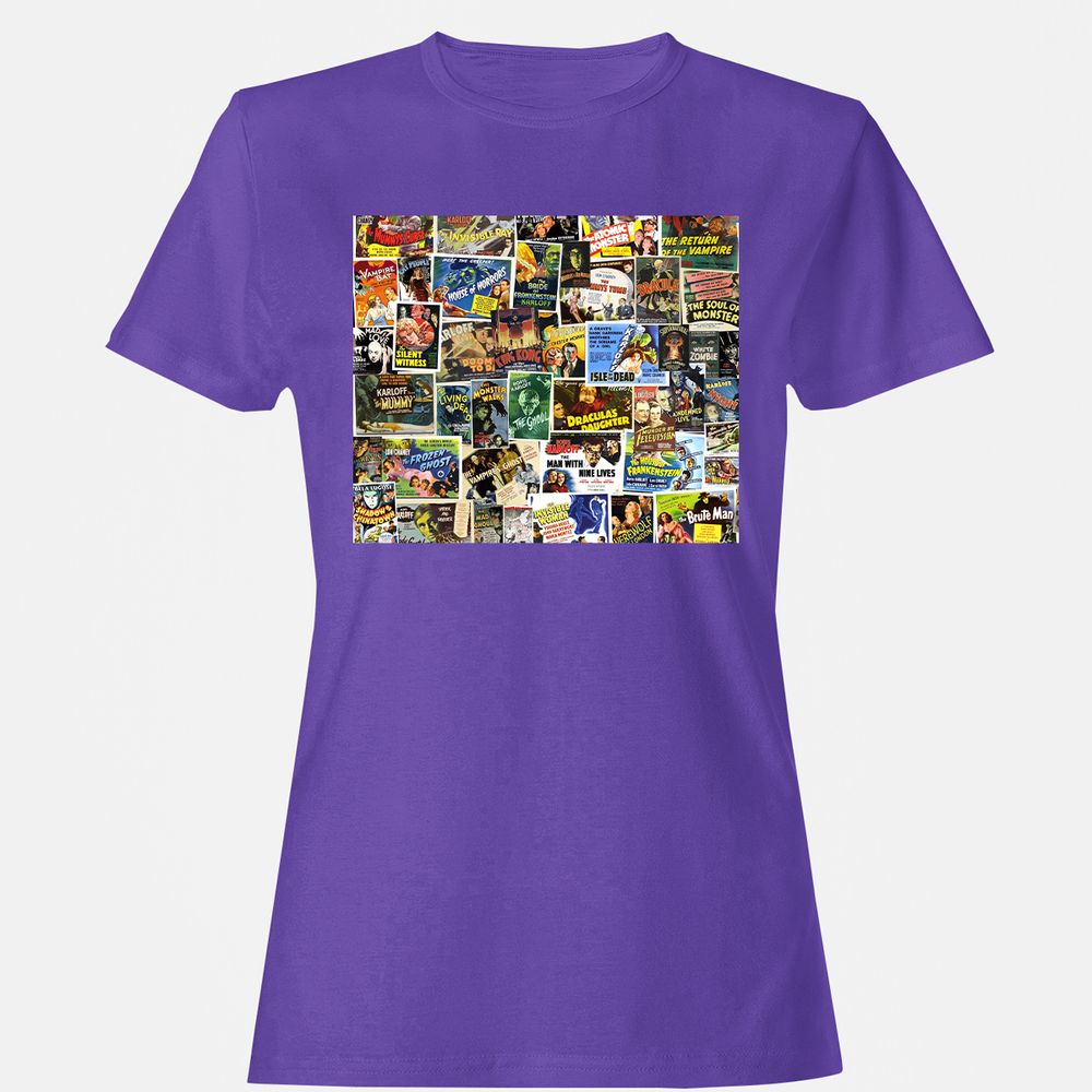 Women's T-Shirt - WDFWDUAQ - Purple - 12