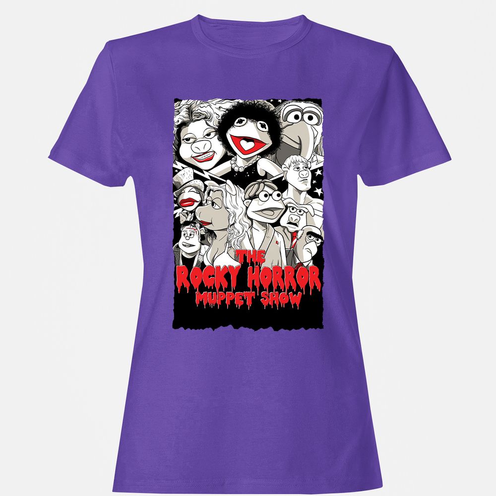 Women's T-Shirt - VLD7RWGZ - Purple - 12