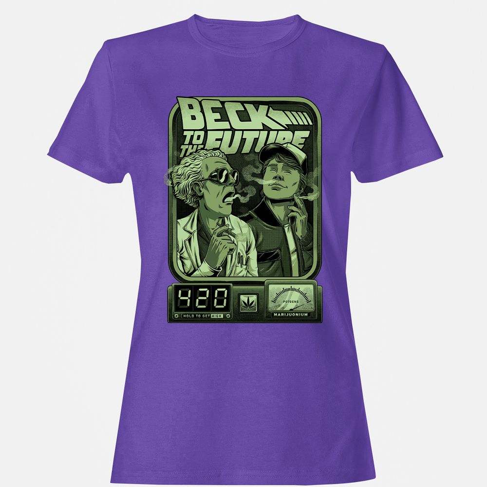 Women's T-Shirt - SVRVWZ2F - Purple - 12