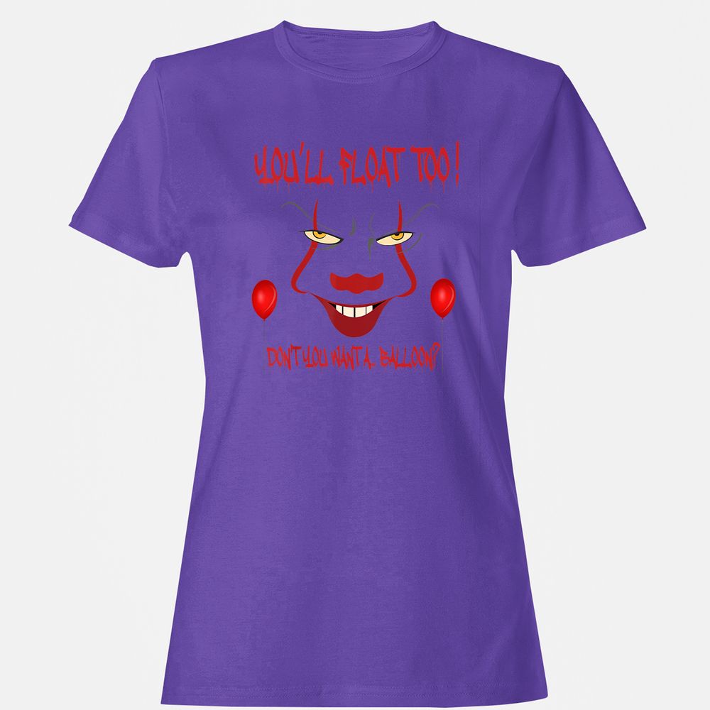Women's T-Shirt - ER2GX2Z9 - Purple - 12