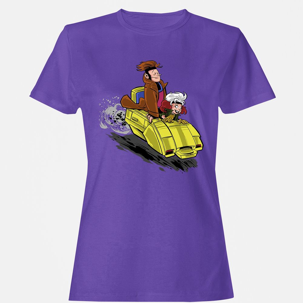 Women's T-Shirt - 2HH1UE9F - Purple - 12