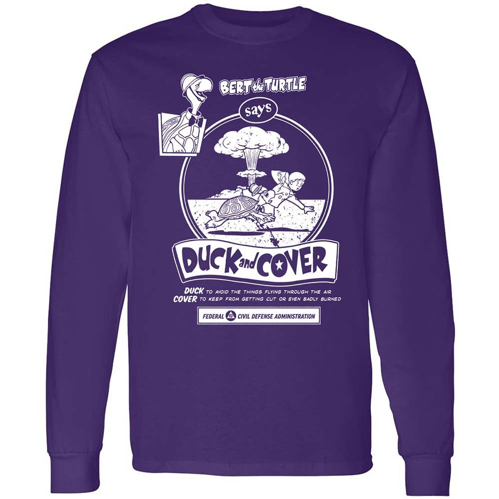 Long Sleeve T-Shirt - XMTVZS2G - Purple - 12