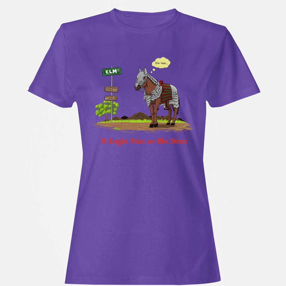 Women's T-Shirt - S1QBLQMH - Purple - 12