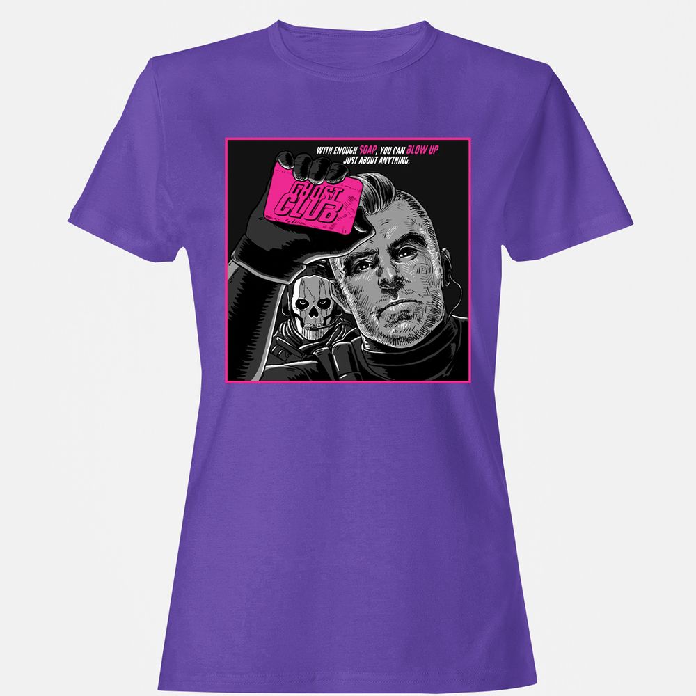 Women's T-Shirt - DX6M3TD6 - Purple - 12